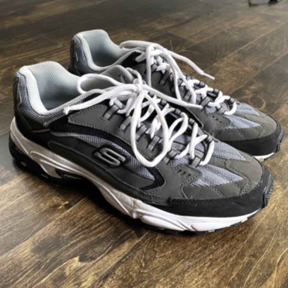 Skechers Sport Men's Stamina Nuovo Lace-Up Sneaker